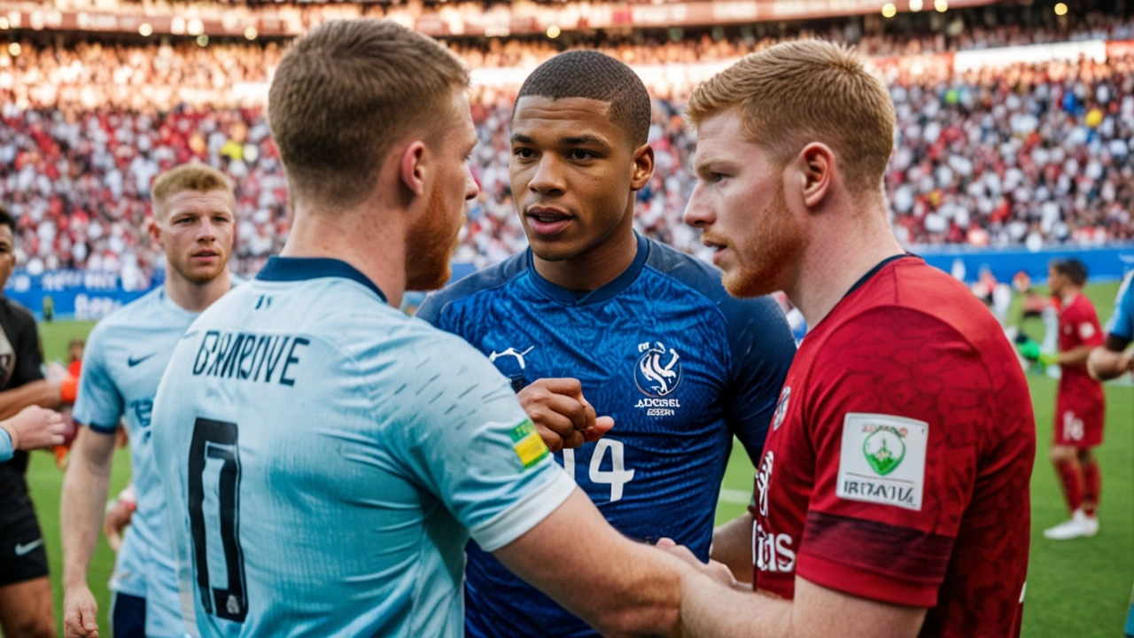 Франция против Бельгии на Евро 2024: прямая трансляция и стартовые составы команд